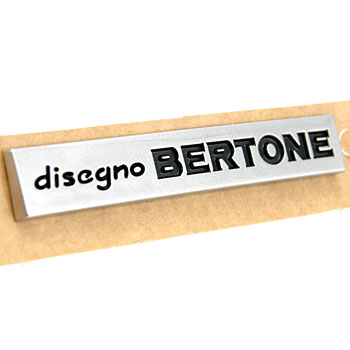 Alfa Romeo純正ロゴエンブレム-disegno BERTONE- : イタリア自動車雑貨 ...