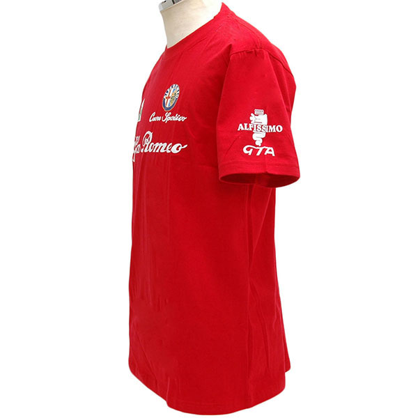 Alfa Romeo Cuore Sportivo T-Shirts(Red)