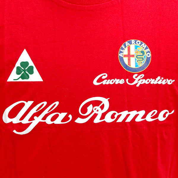 Alfa Romeo Cuore Sportivo T-Shirts(Red)