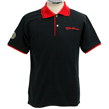 Alfa Romeo Polo shirts(Black&Red)