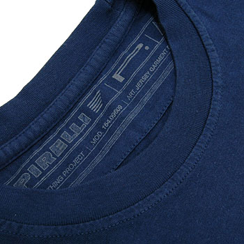 PIRELLI Logo T-shirts-Normal Type/Navy-