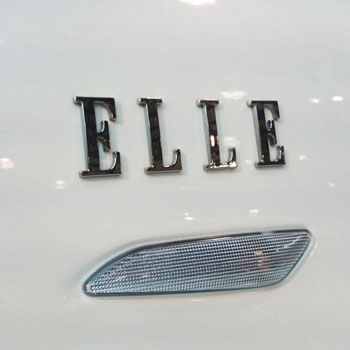 LANCIA Ypsilon ELLE logo Set