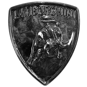 Lamborghini Foorged Carbon Emblem