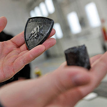 Lamborghini Foorged Carbon Emblem