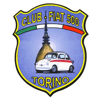 CLUB FIAT 500 TORINOステッカー