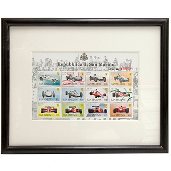 Scuderia Ferrari San Marino GP Stamp Set