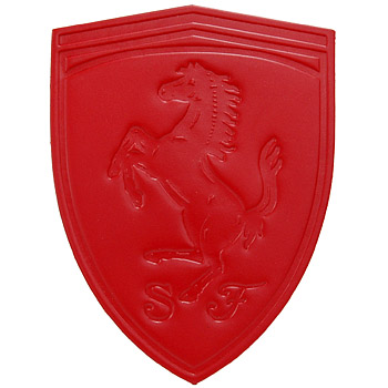 Scuderia Ferrari Leather Patch