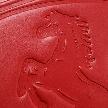 Scuderia Ferrari Leather Patch (Large)