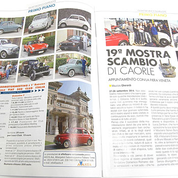 FIAT 500 CLUB ITALIA Magazine No.1 2015