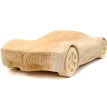 1/10 MASERATI Birdgage 75 Wooden Model by Pininfarina