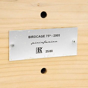 1/10 MASERATI Birdgage 75 Wooden Model by Pininfarina