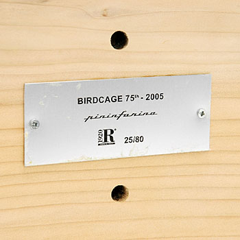 1/10 MASERATI Birdgage 75 Wooden Model by Pininfarina