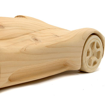 1/10 MASERATI Birdgage 75 Wooden Model by Pininfarina