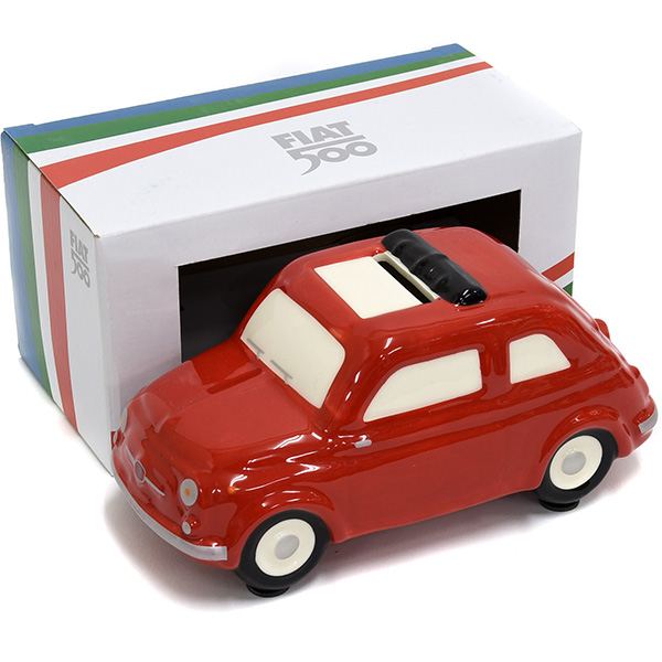 FIAT 500 Coin Bank(Large/Red)