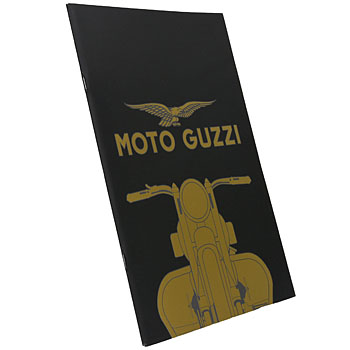 MOTO GUZZI Official A4 Note (Black)