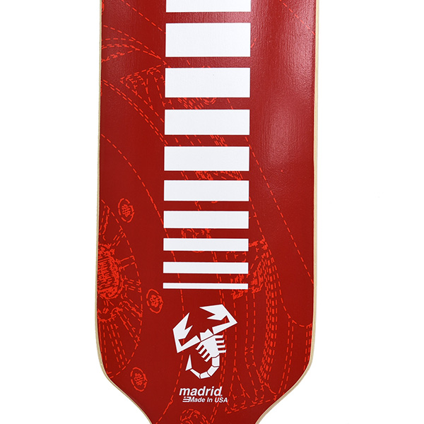 ABARTH Longboard by Madrid Skateboards