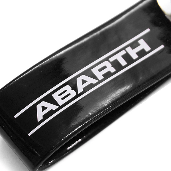 ABARTH純正ストラップタイプキーリング/ブラックバンド