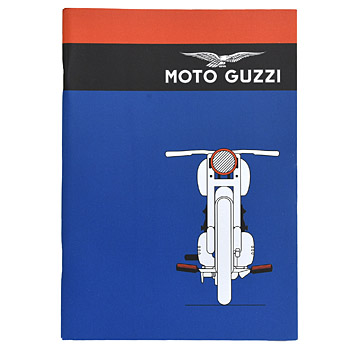 MOTO GUZZI Official A5 Note(Blue/Type A)