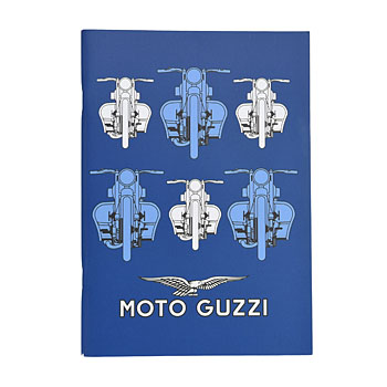 MOTO GUZZI Official A5 Note(Blue/Type B)