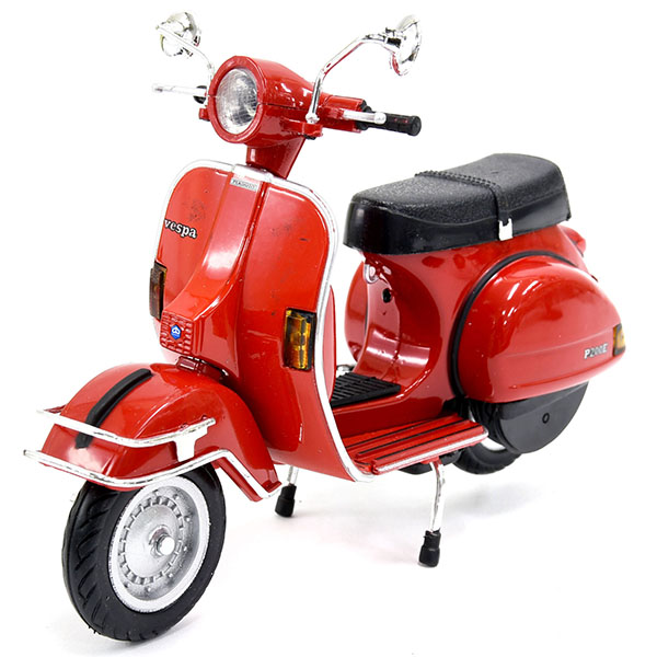 1/12 Vespa Official P200E del Miniature Model(Red)