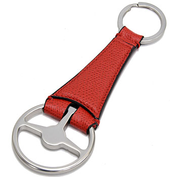 Ferrari Leather Keyring(Red)