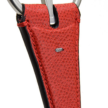 Ferrari Leather Keyring(Red)