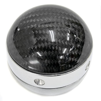 FIAT 500 Gear Knob-Carbon&Aluminium-