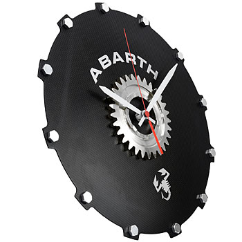 ABARTH Carbon Wall Clock-Biposto-