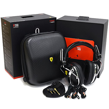 Ferrari Head Phone P200 by Logic3