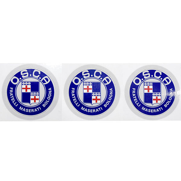 O.S.C.A.Emblem Sticker(34mm/3pcs.)