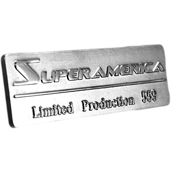 Ferrari Super America Limited Plate
