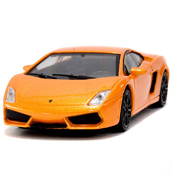 1/43 Lamborghini Gallardoミニチュアモデル(オレンジ)