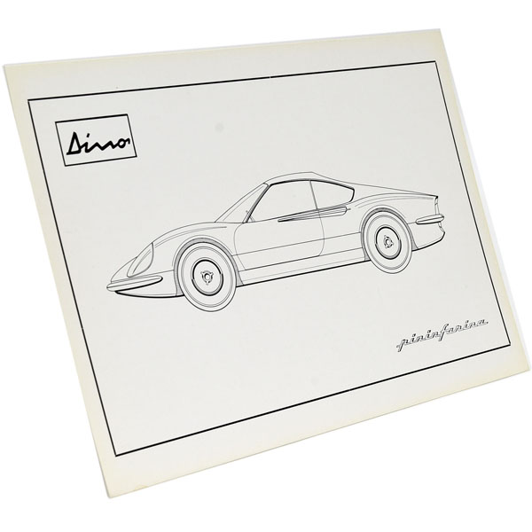 Ferrari Dino 206GT 1967 Sales Card