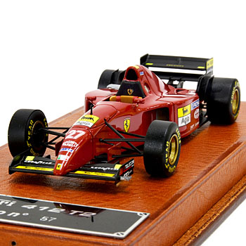 1/43 Ferrari純正412T2ミニチュアモデル-schedoniベーススペシャルエディション-