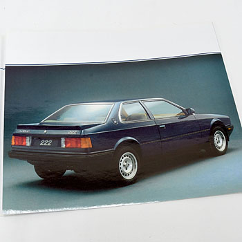 MASERATI 222 Catalogue(Reprint)