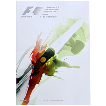 F1イタリアGP 2015オフィシャルプログラム
