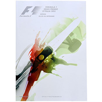 F1 ITALIA G.P.2015 Official Program