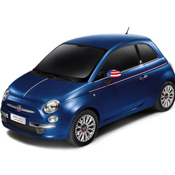 FIAT Genuine 500 America B-Piller Emblem
