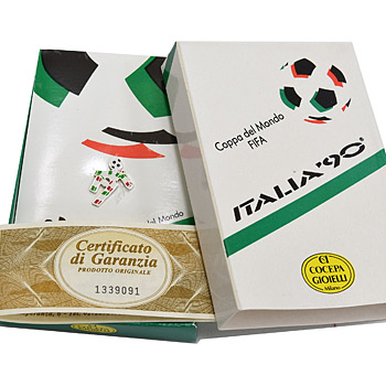 サッカーワールドカップ ITALIA 90ピンバッジ-スターリングシルバー 