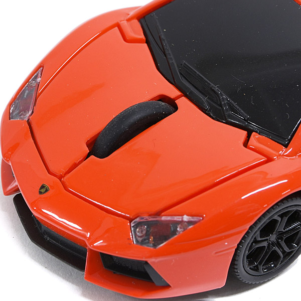 Lamborghini Aventador wireless mouse(Orange)