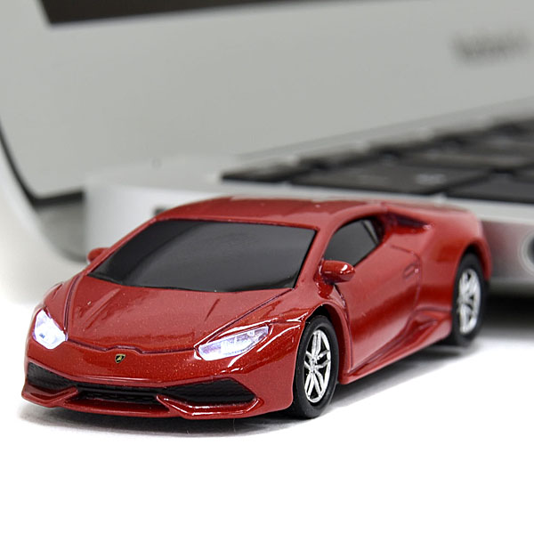 1/68 Lamborghini Huracan Shaped USB Memori(Red/8GB)