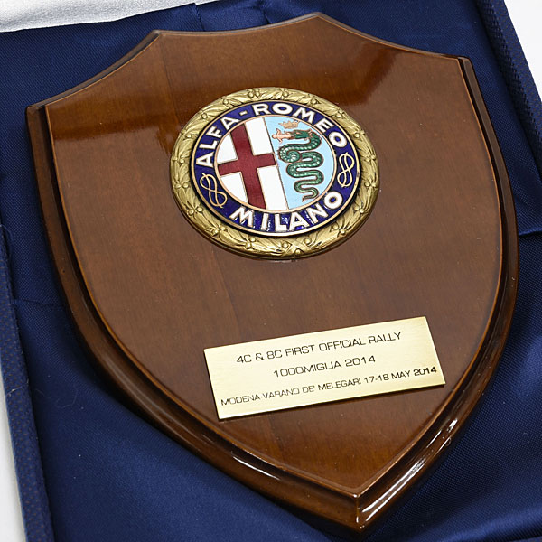 Alfa Romeo 4C & 8C Owners Club - FIRST OFFICIAL RALLY Memorial Crest