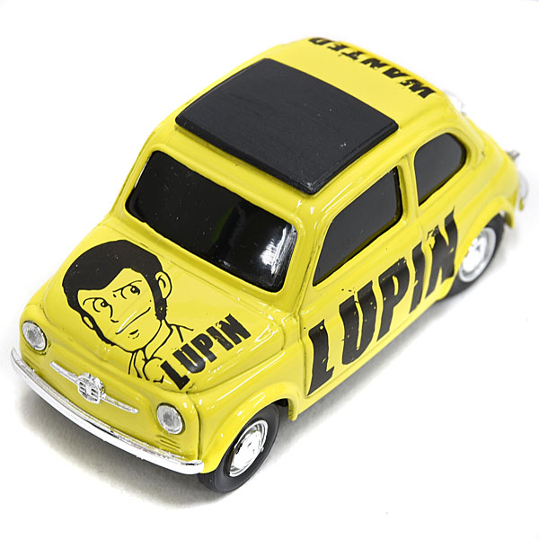 FIAT 500 with Lupin The Third-Lupin/Yellow-