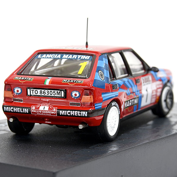 1/43 Lancia Delta HF integrale 16V Miniature Model-MIKI BIASION Signed-