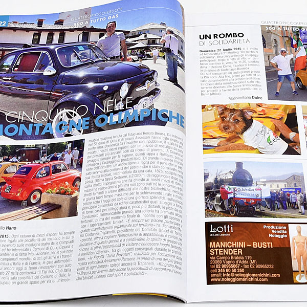 FIAT 500 Club Italia Magazine No.6 2015 