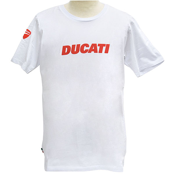 DUCATI T-Shirts-DUCATINA V2/White-