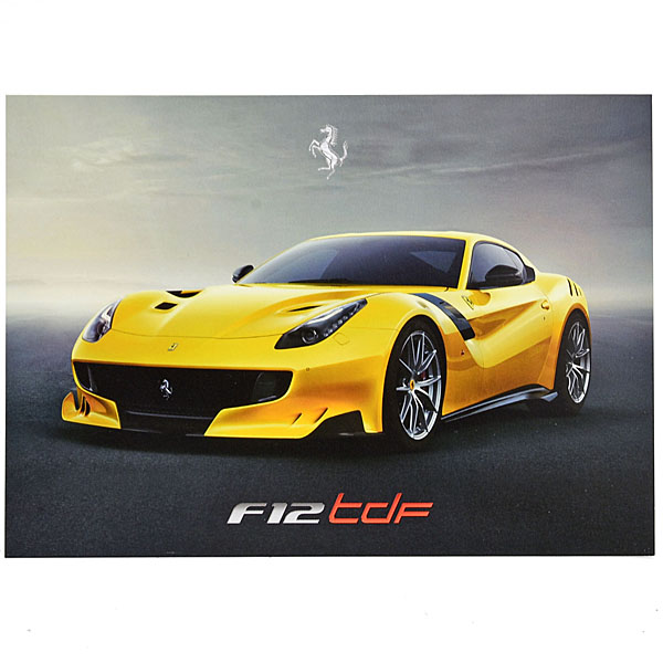 Ferrari F12 tdf Press Card