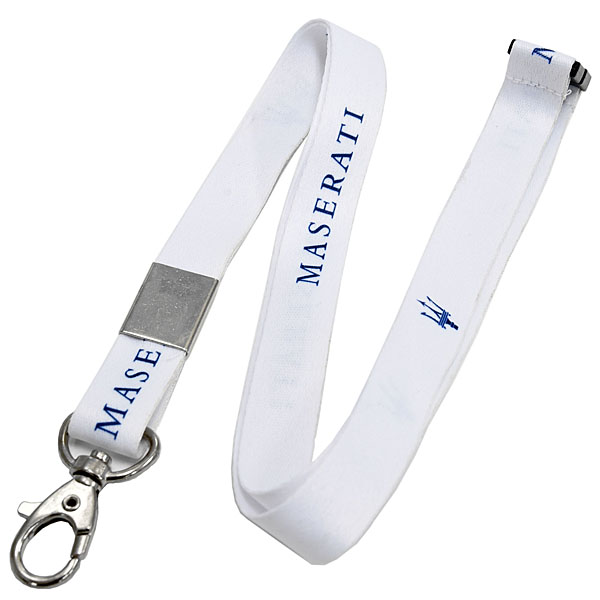 MASERATI Neck Strap(White)