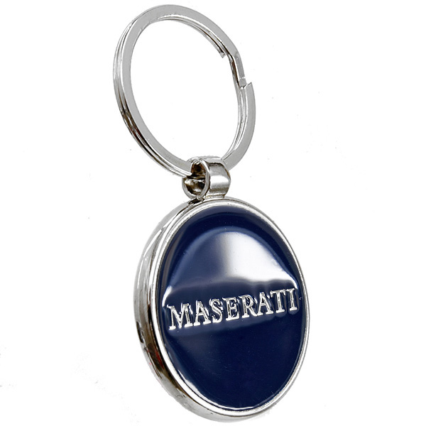 MASERATI Keyring(Round/Blue)