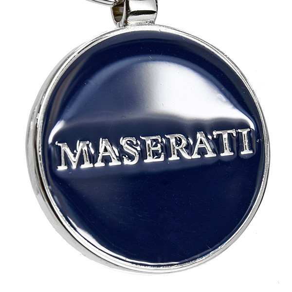 MASERATI Keyring(Round/Blue)